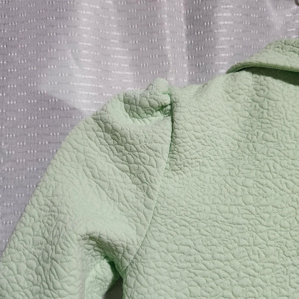 BONNIE JEAN Size 6X. Charming Green Kids Dress - Picture 6 of 8